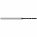Harvey Tool 1.250 mm Drill dia. x 12mm Carbide HP Drill for Prehardened Steels, 2 Flutes, AlTiN Coated ADS0492-C3
